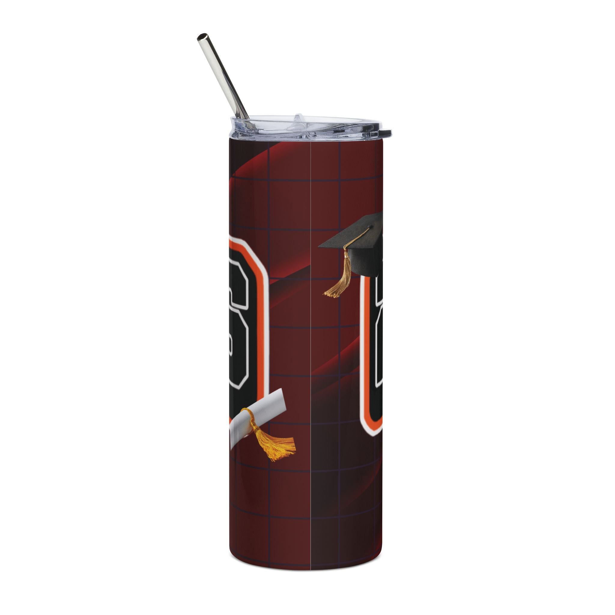 2024 Graduation Stainless Steel Tumbler - Slim 20oz Travel Cup