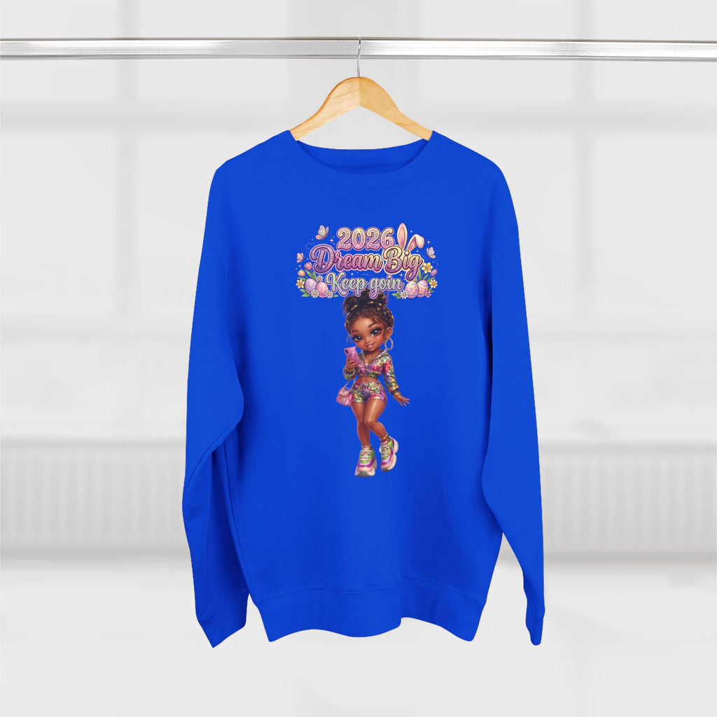 2003 Baby Girl Crewneck Sweatshirt — Cute Retro Doll Graphic
