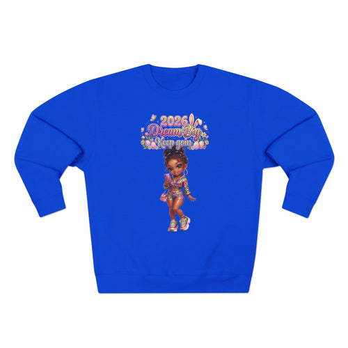 2003 Baby Girl Crewneck Sweatshirt — Cute Retro Doll Graphic