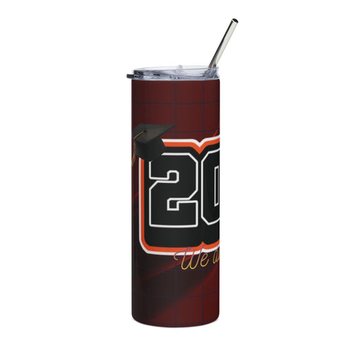 2024 Graduation Stainless Steel Tumbler - Slim 20oz Travel Cup