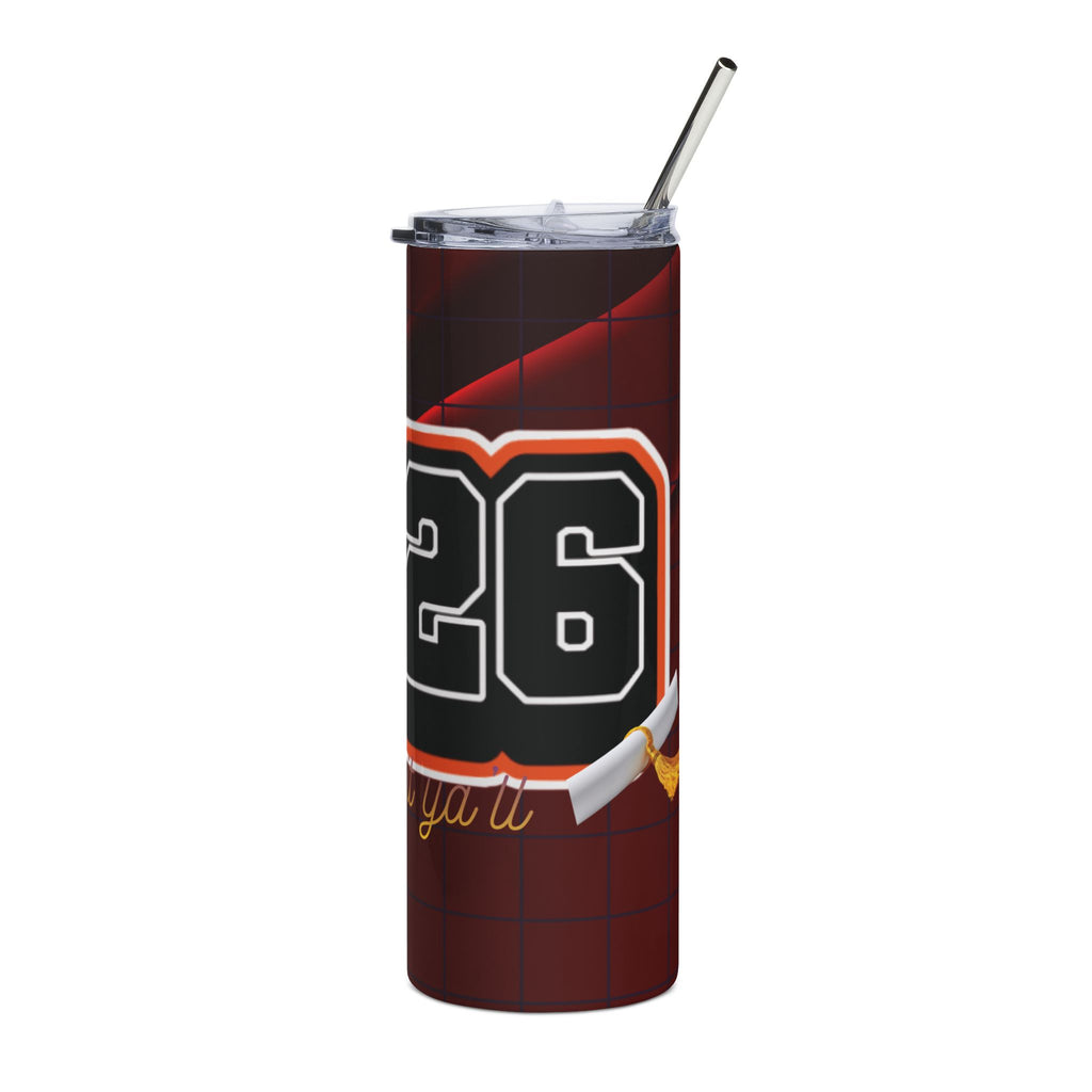 2024 Graduation Stainless Steel Tumbler - Slim 20oz Travel Cup