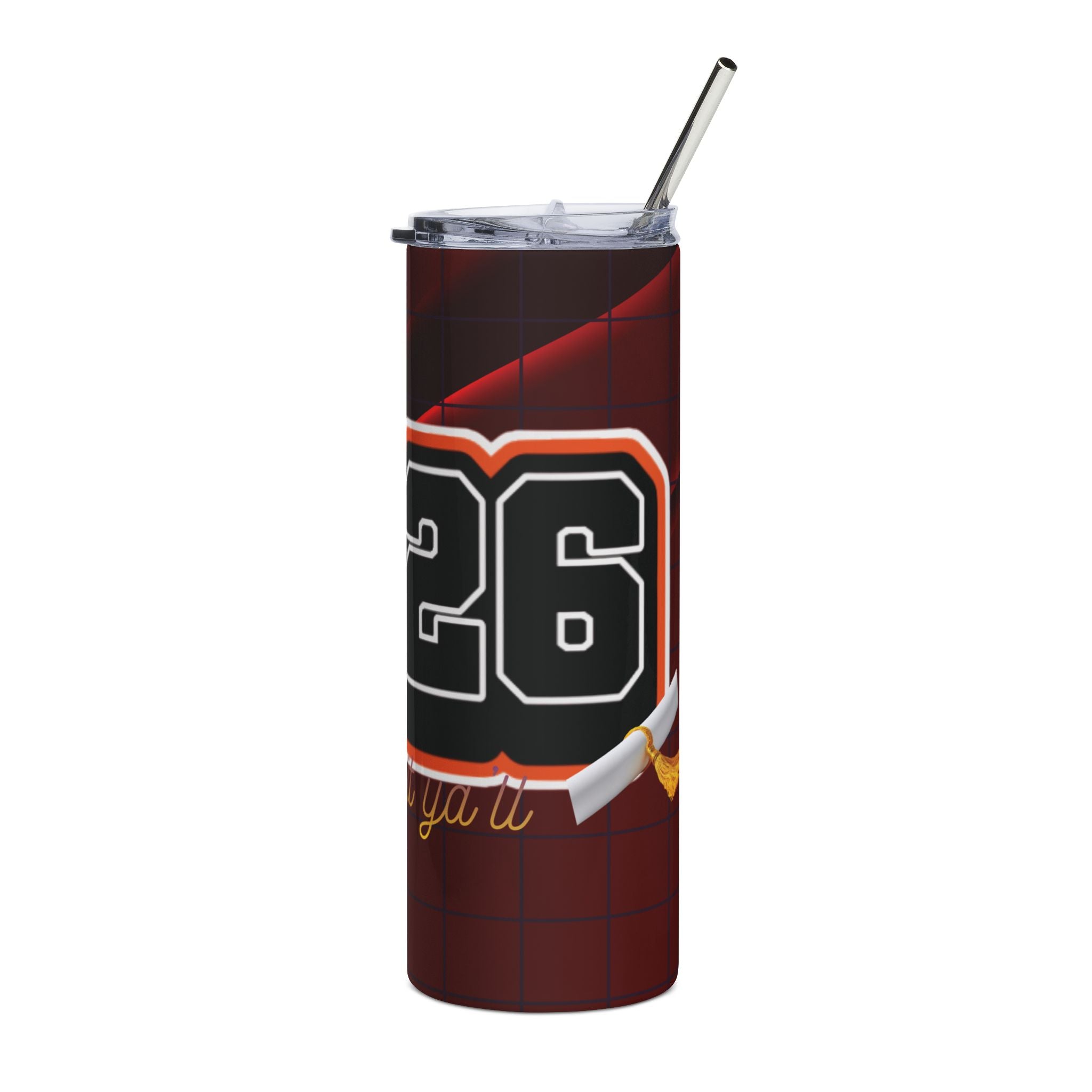 2024 Graduation Stainless Steel Tumbler - Slim 20oz Travel Cup