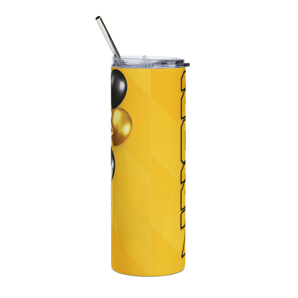 2027 Graduation Photo Tumbler — Personalized Name & Year Stainless Steel Cup